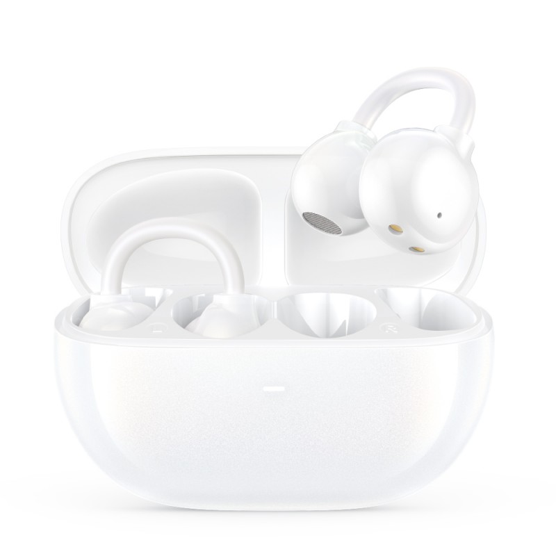 Earbud Bluetooth Handsfree Ακουστικά BWOO BW39 for Running White