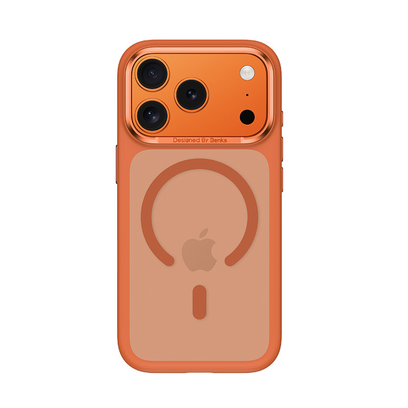 Θήκη Benks Magnetic Mist Case Metal Frame (A069) For iPhone 17 Pro (6.3") Orange