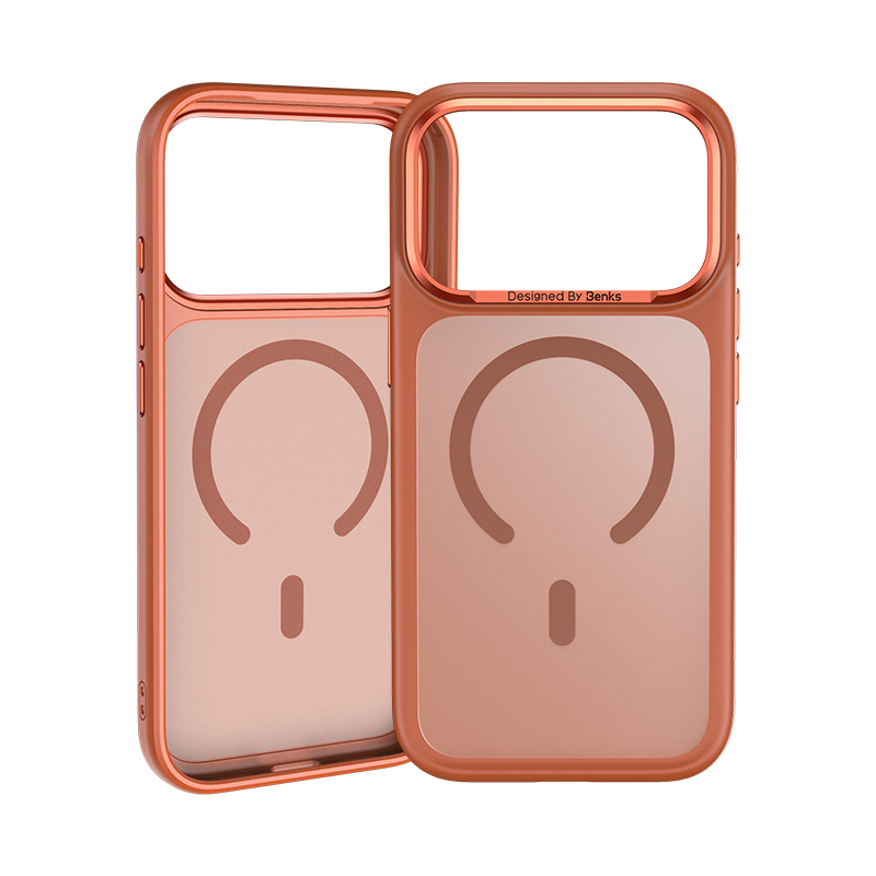 Θήκη Benks Magnetic Mist Case Metal Frame (A069) For iPhone 17 Pro (6.3") Orange