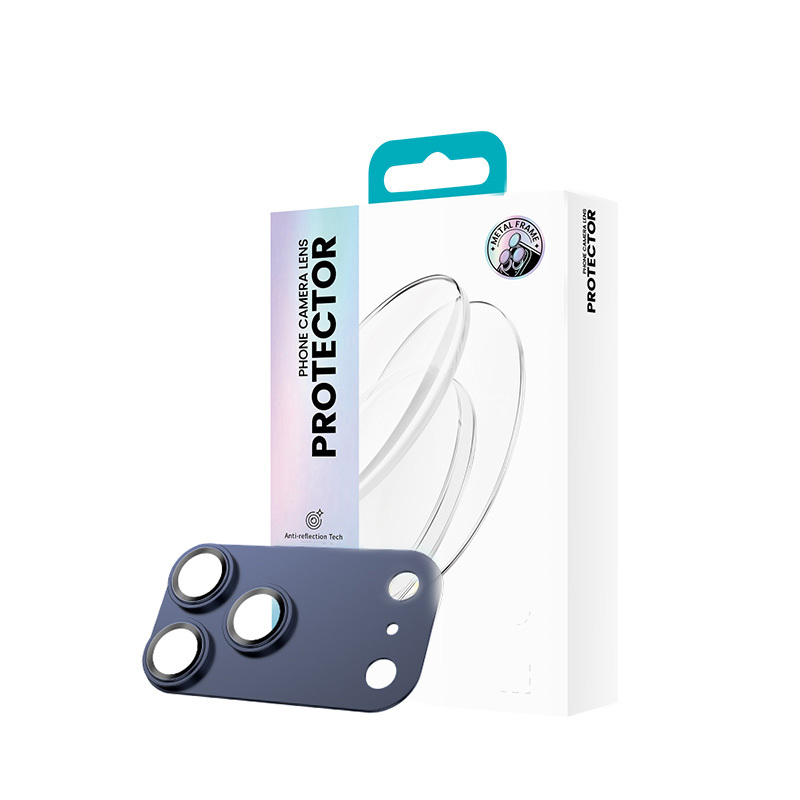 Προστατευτικό Φακών Κάμερας Benks Tempered Glass Warrior Metal Integrated Lens Protector (C070) for iPhone 17 Pro Max (6.9") Blue (3τμχ)