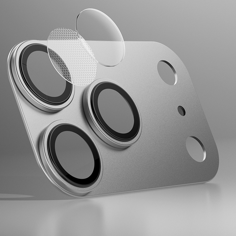 Προστατευτικό Φακών Κάμερας Benks Tempered Glass Warrior Metal Integrated Lens Protector (C070) for iPhone 17 Pro Max (6.9") Blue (3τμχ)