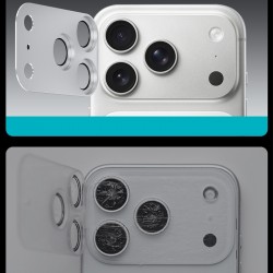 Προστατευτικό Φακών Κάμερας Benks Tempered Glass Warrior Metal Integrated Lens Protector (C070) for iPhone 17 Pro Max (6.9") Blue (3τμχ)