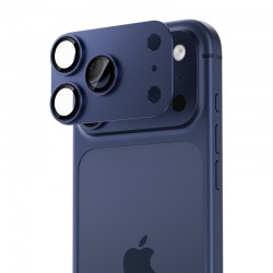 Προστατευτικό Φακών Κάμερας Benks Tempered Glass Warrior Metal Integrated Lens Protector (C070) for iPhone 17 Pro Max (6.9") Blue (3τμχ)