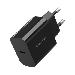 Φορτιστής Blavec Wall Charger BC-9 Type-C with Type-C to Type-C Cable 20W Black (TCBC9-CB203A+CC)