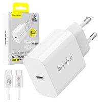 Φορτιστής Blavec Wall Charger BC-9 Type-C with Type-C to Type-C Cable 20W White (TCBC9-CW203A+CC)