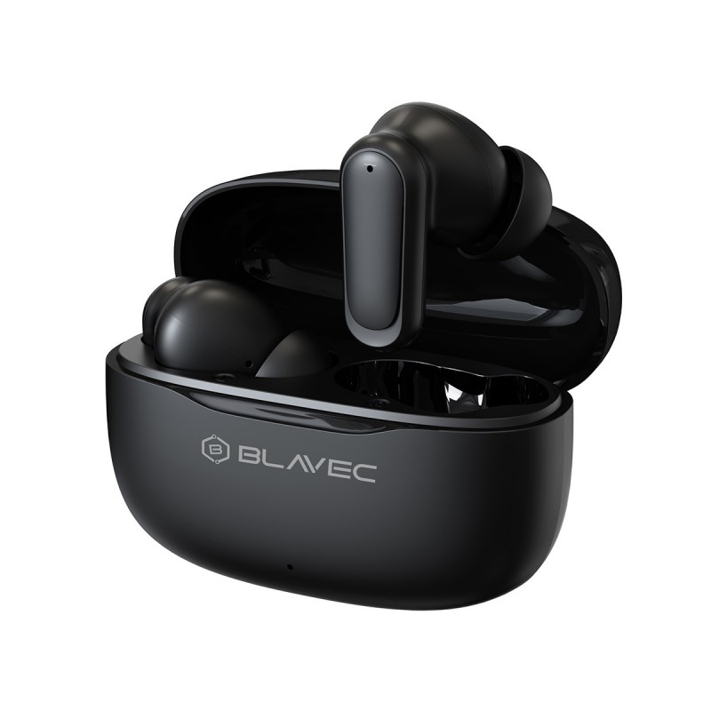 Ακουστικά Bluetooth Blavec TWS Earphones BW-08 Speak AI (BW08SA-B) Black