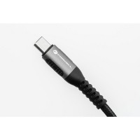 Καλώδιο Data Forcell F-Energy C263 Cafule Fast Charging Cable USB-C to USB-C 240W 0.5m Black