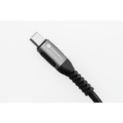Καλώδιο Data Forcell F-Energy C263 Cafule Fast Charging Cable USB-C to USB-C 240W 0.5m Black