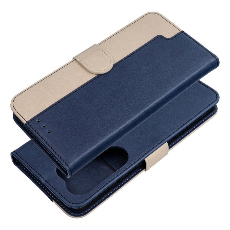 Θήκη Flip Split Book Samsung Galaxy A57 5G A576 Navy/Cream