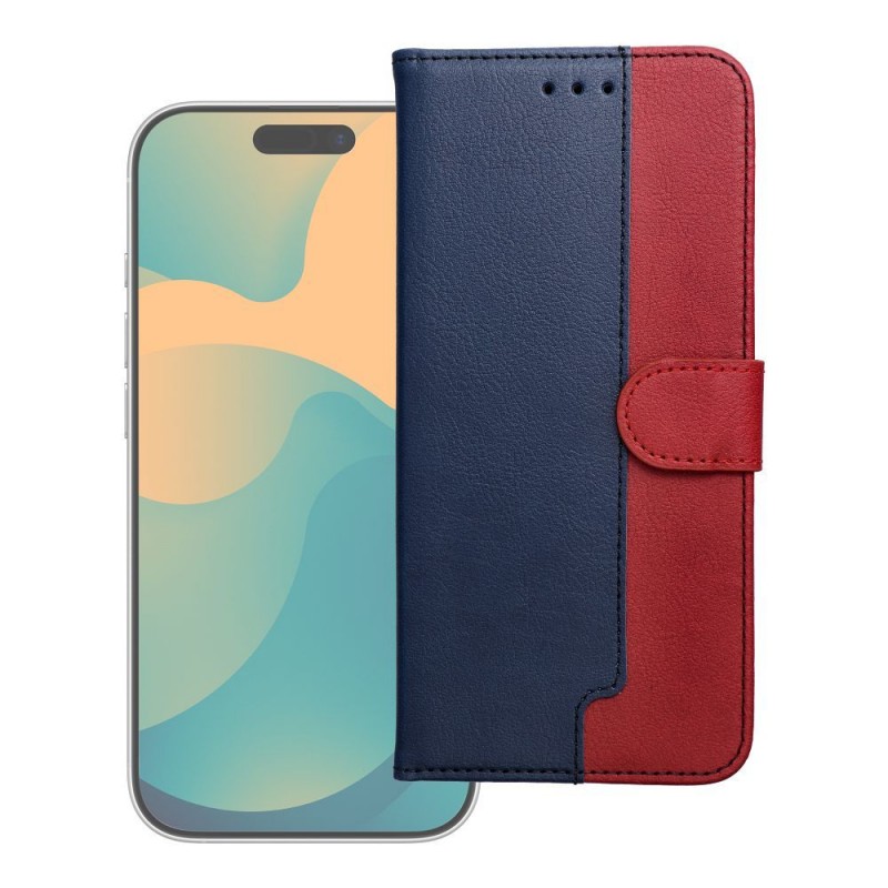 Θήκη Flip Split Book Samsung Galaxy A57 5G A576 Navy/Red