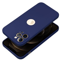 Θήκη Soft Silicone Cover Apple iPhone 12 Pro Max (6.7") Blue