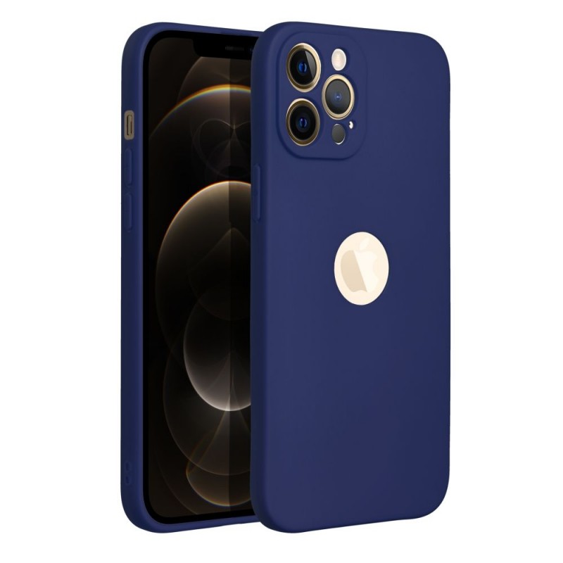 Θήκη Soft Silicone Cover Apple iPhone 12 Pro Max (6.7") Blue