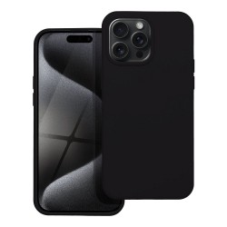 Θήκη Silicone Cover Apple iPhone 15 Pro Max (6.7") Black