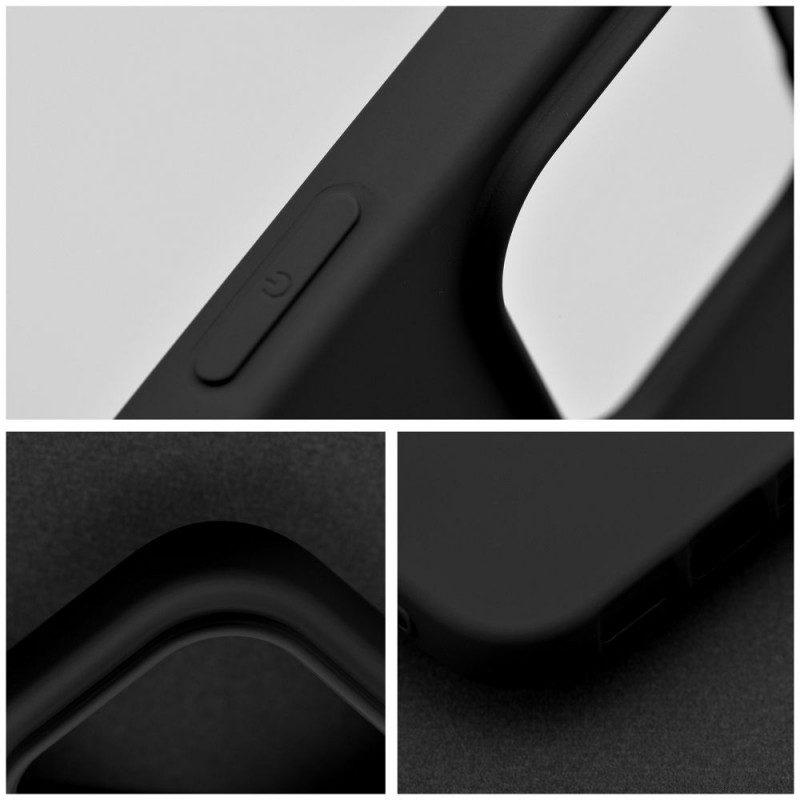 Θήκη Silicone Cover Apple iPhone 15 Pro Max (6.7") Black