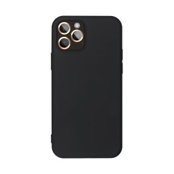 Θήκη Silicone Cover Apple iPhone 15 Pro Max (6.7") Black