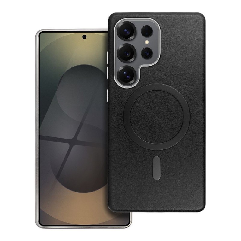 Θήκη Gentleman Mag Cover with Magsafe Samsung Galaxy A57 SM-A576 5G Black