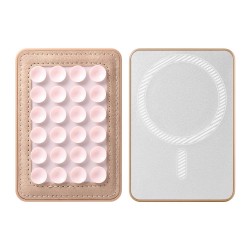 Βάση Βεντούζα Σιλικόνης με Magsafe Για Κινητό Pink