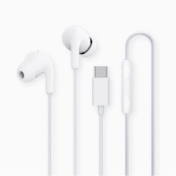 Ακουστικά Handsfree Xiaomi Earphones In-Ear with Type-C White (Original)