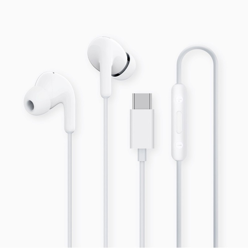 Ακουστικά Handsfree Xiaomi Earphones In-Ear with Type-C White (Original)