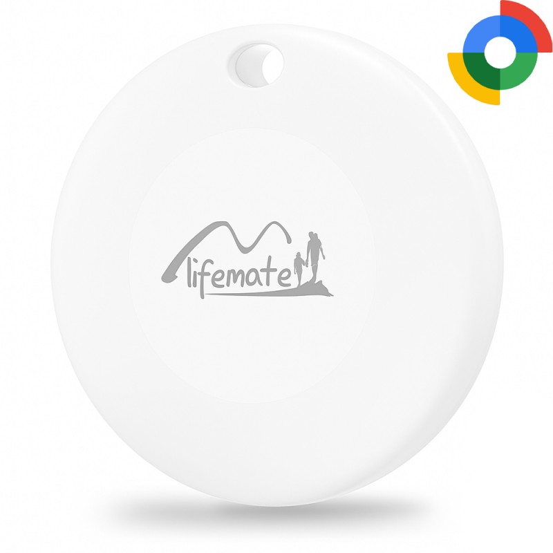 Lifemate/MiLi GPS Bluetooth LifeTag Tracker HD-P16-3 Android White