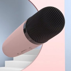 Φορητό Ηχείο Blavec WS-07 Karaoke Party Portable Bluetooth Speaker with 2 Microphones 5W Pink