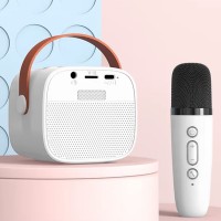 Φορητό Ηχείο Blavec WS-07 Karaoke Party Portable Bluetooth Speaker with 2 Microphones 5W White