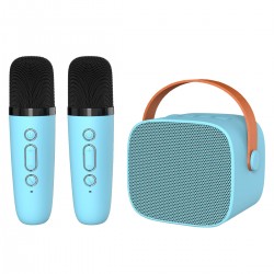 Φορητό Ηχείο Blavec WS-07 Karaoke Party Portable Bluetooth Speaker with 2 Microphones 5W Blue
