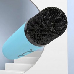 Φορητό Ηχείο Blavec WS-07 Karaoke Party Portable Bluetooth Speaker with 2 Microphones 5W Blue