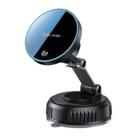 Βάση Αυτοκινήτου Blavec Car Holder BHC-02 Vacum Magnetic with Induction Charger to Windshield / Dashboard Qi2.2 25W (BHC02-QI2PMWIB) Black 