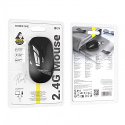 Ασύρματο Ποντίκι Borofone BG14 Planet Wireless Bluetooth Mouse Black
