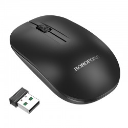 Ασύρματο Ποντίκι Borofone BG14 Planet Wireless Bluetooth Mouse Black