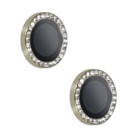 Προστατευτικό Φακών Κάμερας Tempered Glass Hard Diamond Camera Lens for iPhone 17 (6.3") Titanium (2τμχ)