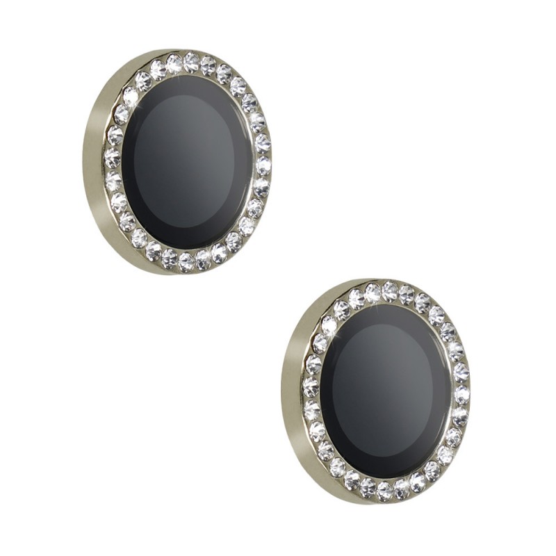 Προστατευτικό Φακών Κάμερας Tempered Glass Hard Diamond Camera Lens for iPhone 17 (6.3") Titanium (2τμχ)