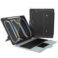 Θήκη Πληκτρολογίου/Υποδοχή Γραφίδας Nillkin Bumper Combo Keyboard Case (Backlit Version) Apple iPad Pro 13" 2024 Black