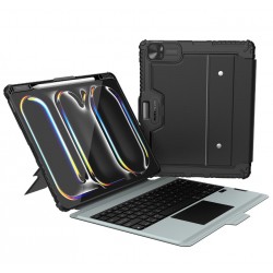 Θήκη Πληκτρολογίου/Υποδοχή Γραφίδας Nillkin Bumper Combo Keyboard Case (Backlit Version) Apple iPad Pro 13" 2024 Black