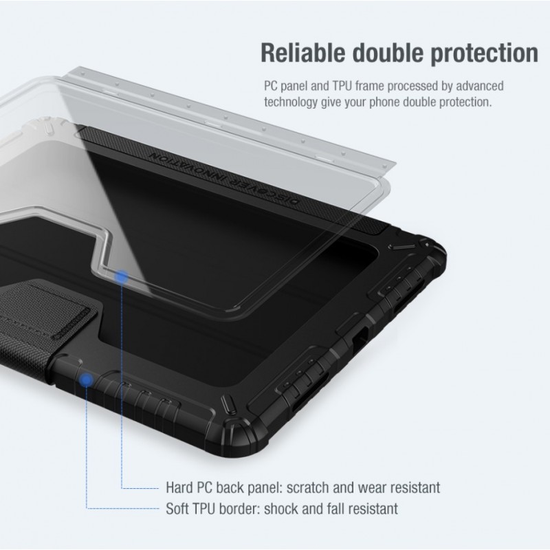 Θήκη Nillkin Bumper PRO Protective Stand Case Apple iPad Air 4/5/10.9" / 2020/11" / 2024/25/26/Pro 11" / 2020/21/22 Black