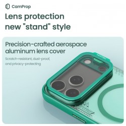 Θήκη Nillkin Iceblade Prop Magnetic Cover Apple iPhone 17 Pro Max (6.7") Dark Night Black