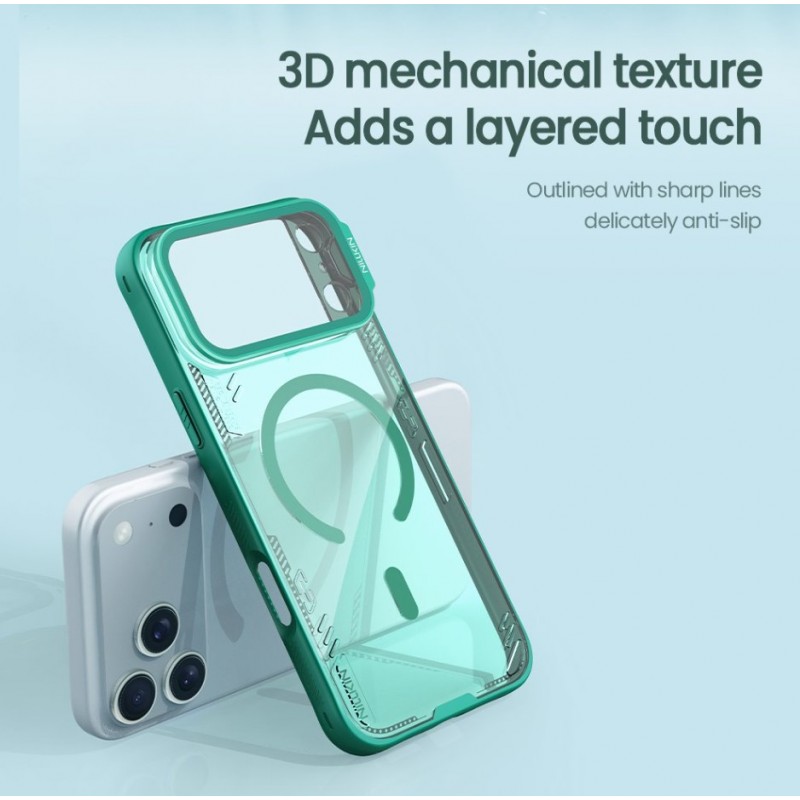 Θήκη Nillkin Iceblade Prop Magnetic Cover Apple iPhone 17 Pro Max (6.7") Dark Night Black