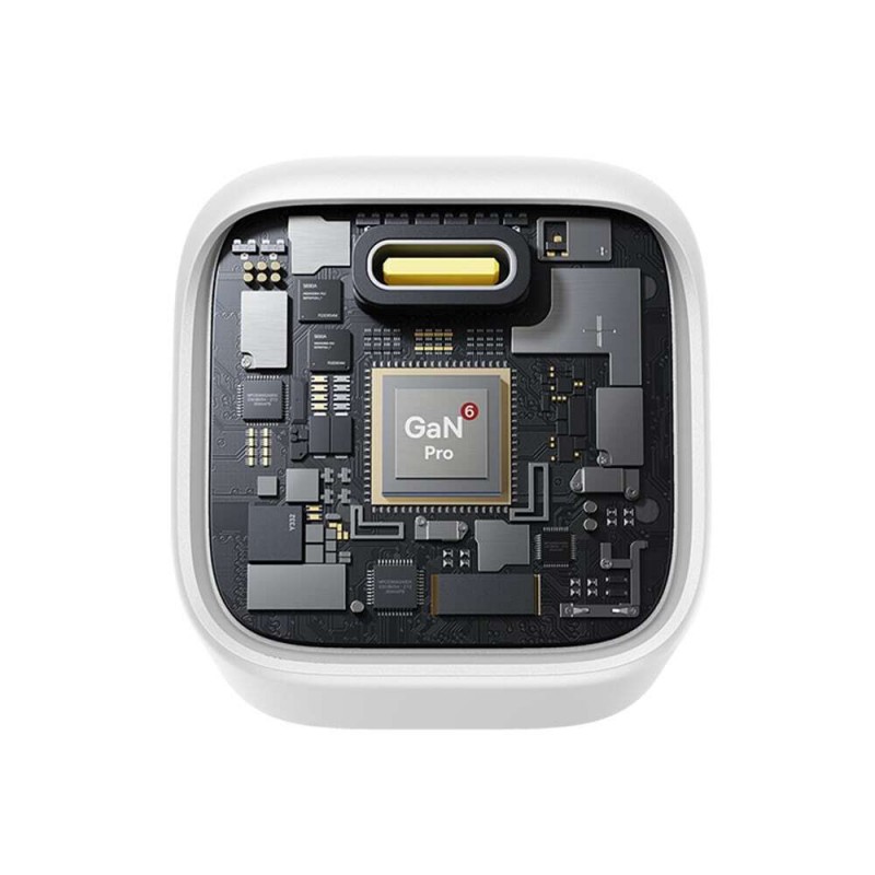 Φορτιστής Ταξιδιού Baseus PicoGo GaN Wall Charger 1xUSB-C 45W White (P10176800213-00)