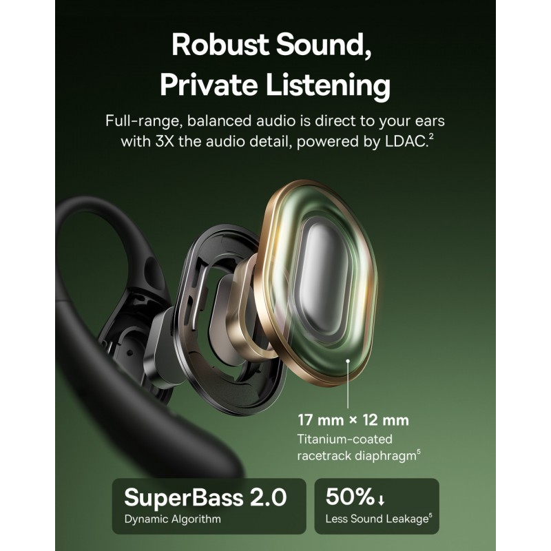 Ακουστικά Bluetooth Baseus Eli Sport 2 True Wireless Earphones Black