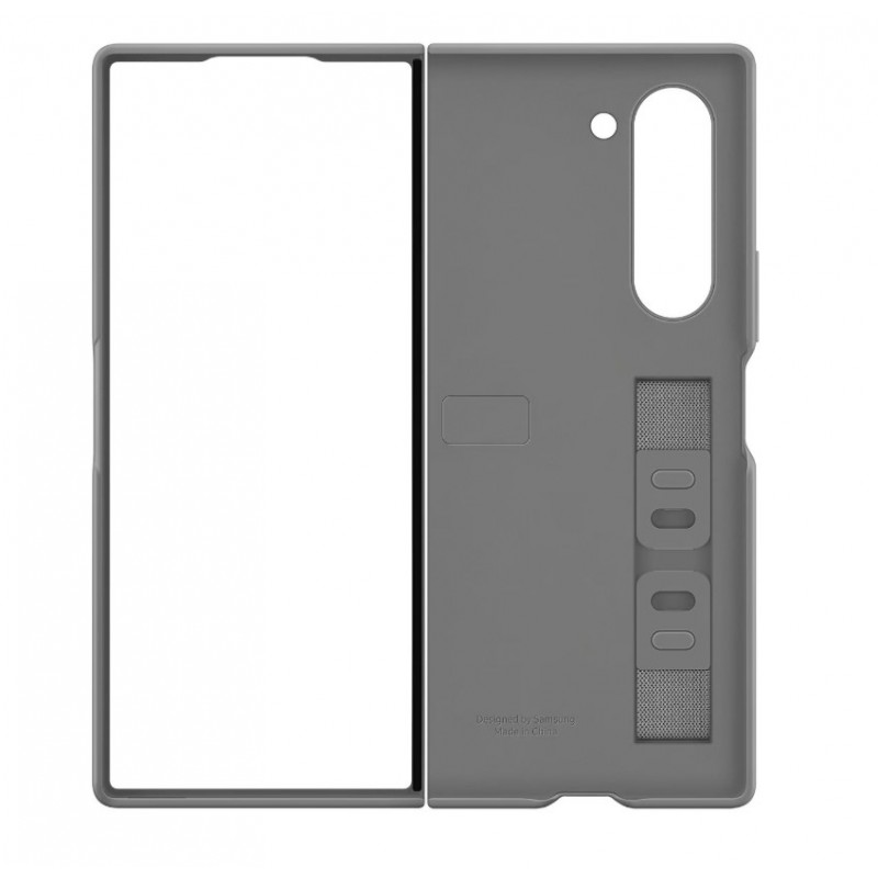 Θήκη Samsung Galaxy Z Fold6 5G SM-F956 Standing Cover with Strap (without S Pen) EF-MF956TJE (Original) Grey