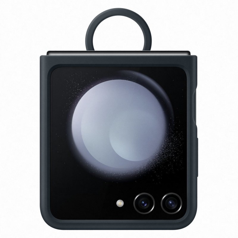Θήκη Samsung Silicone Cover with Ring  EF-PF731TNE Galaxy Z Flip5 5G SM-F731 Indigo (Original)