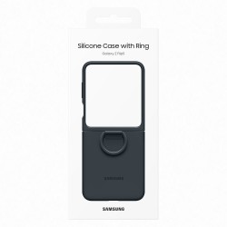 Θήκη Samsung Silicone Cover with Ring  EF-PF731TNE Galaxy Z Flip5 5G SM-F731 Indigo (Original)