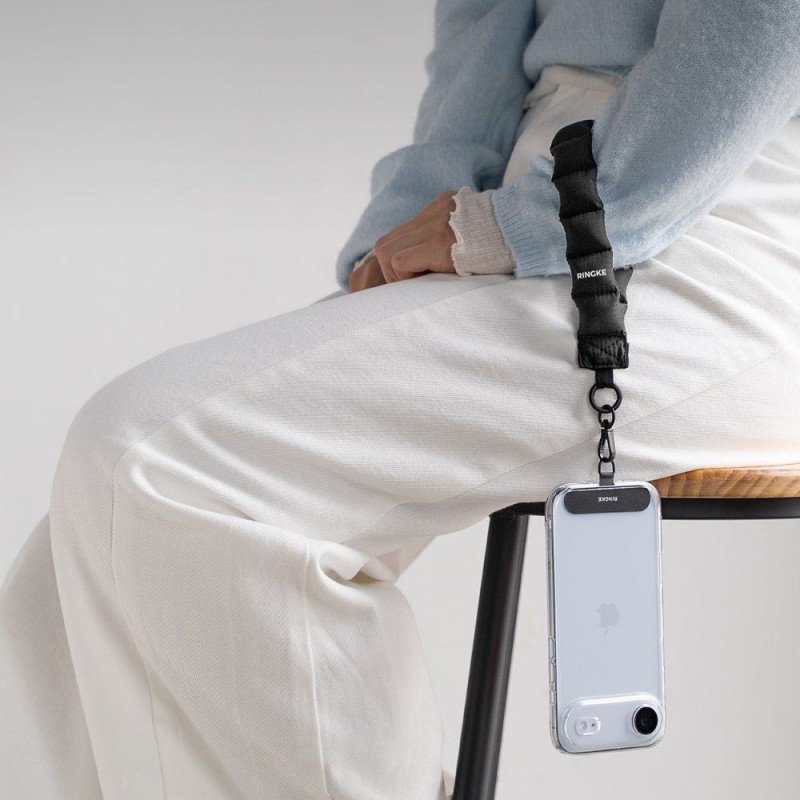 Λουράκι Χειρός Ringke Holder & Puffer Hand Strap Calm Black