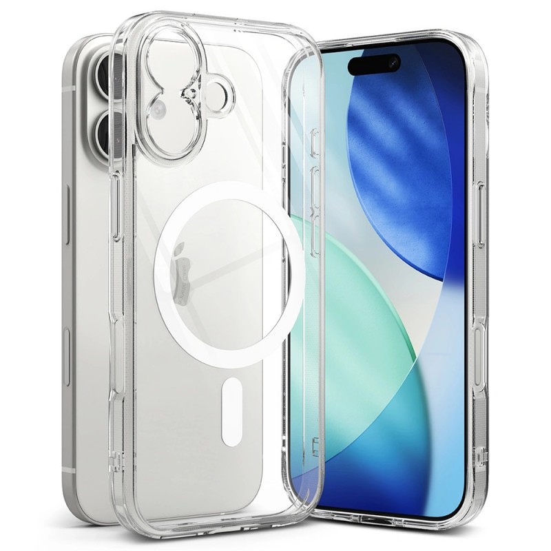 Θήκη Ringke Fusion Magnetic Magsafe Case Apple iPhone 17 (6.3") Transparent