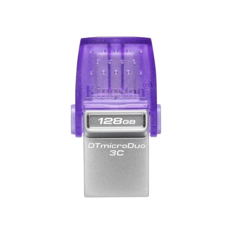 Kingston DataTraveler MicroDuo 3C 128GB USB 3.1 Stick Purple (DTDUO3CG3/128GB)