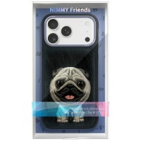 Θήκη Nimmy Big Eyed Pet 2.0 Dog 360 For iPhone 17 Pro (6.3") Black