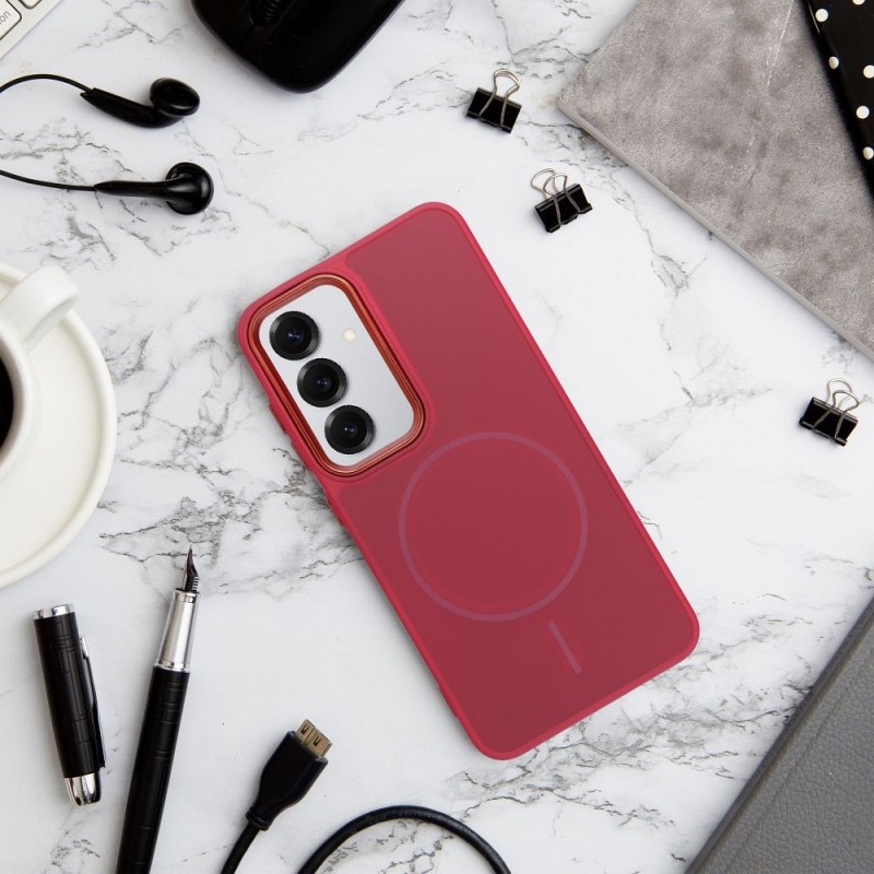 Θήκη Frame Mag Cover Samsung Galaxy S26 Ultra 5G S948 Magenta