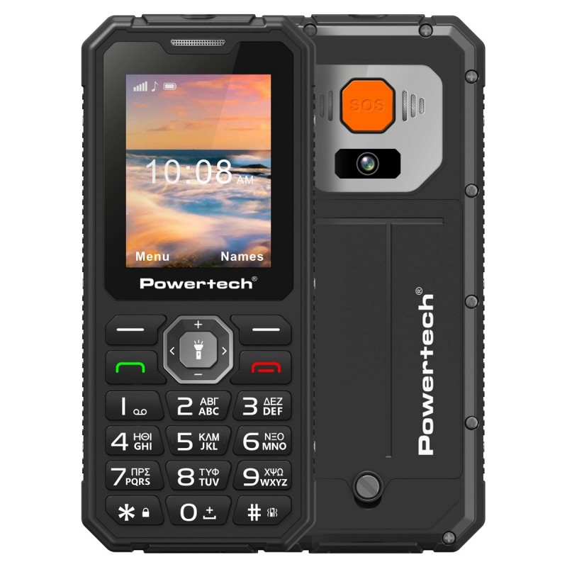 Powertech Sentry Armor PTM-41 4G Dual SIM , SOS Call IP67 Black