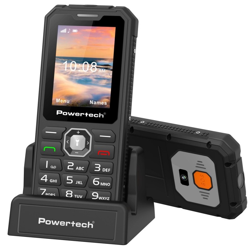 Powertech Sentry Armor PTM-41 4G Dual SIM , SOS Call IP67 Black
